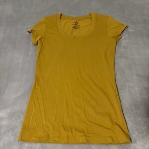 Love Mustard Yellow Short Sleeve Tee